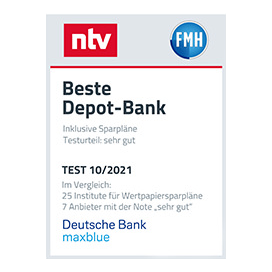 ntv FHM Beste Depot-Bank